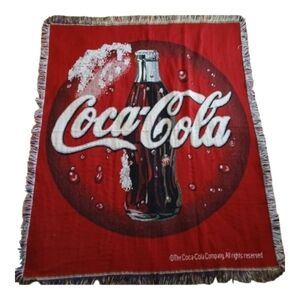 VTG 90s CocaCola throw blanket
